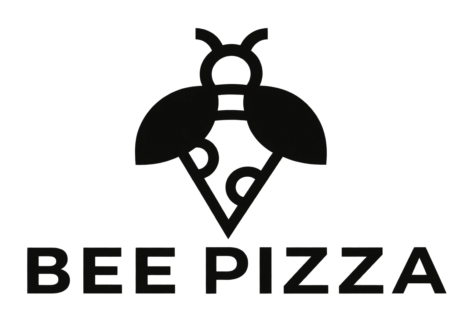 Bee Pizza bee logo
